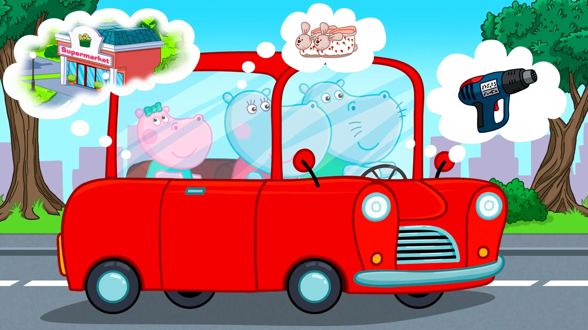 超市：儿童购物游戏