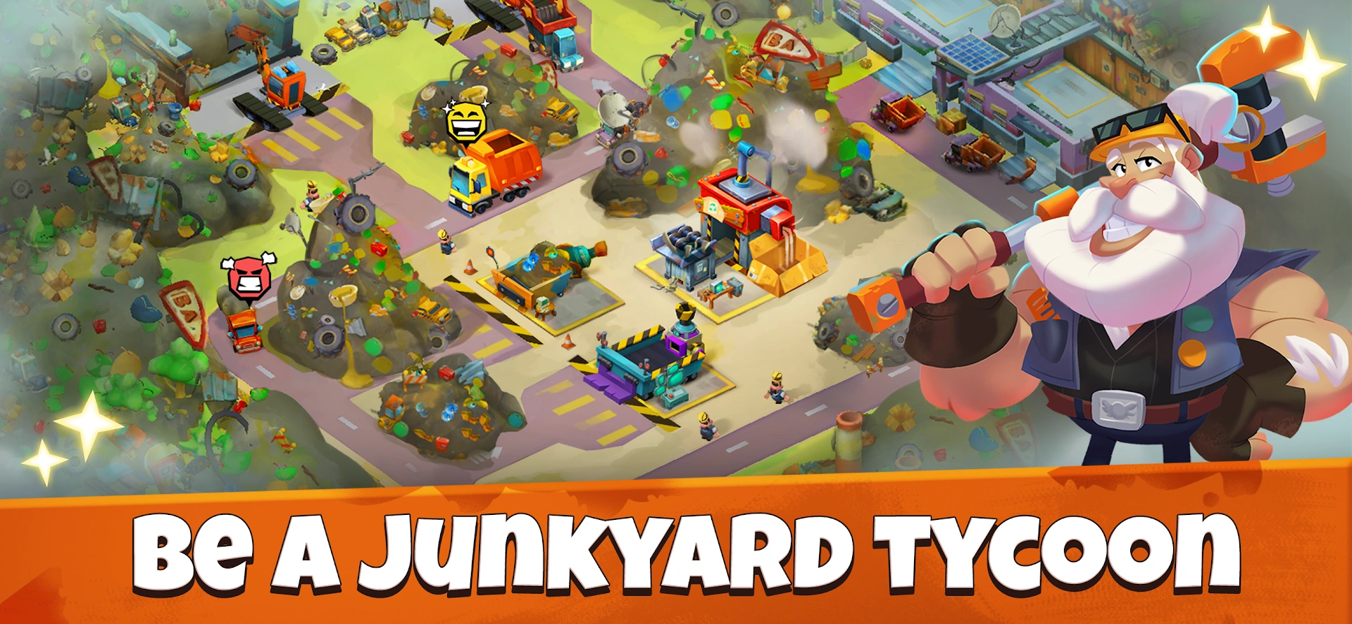 Idle Junkyard Tycoon: Be Rich!