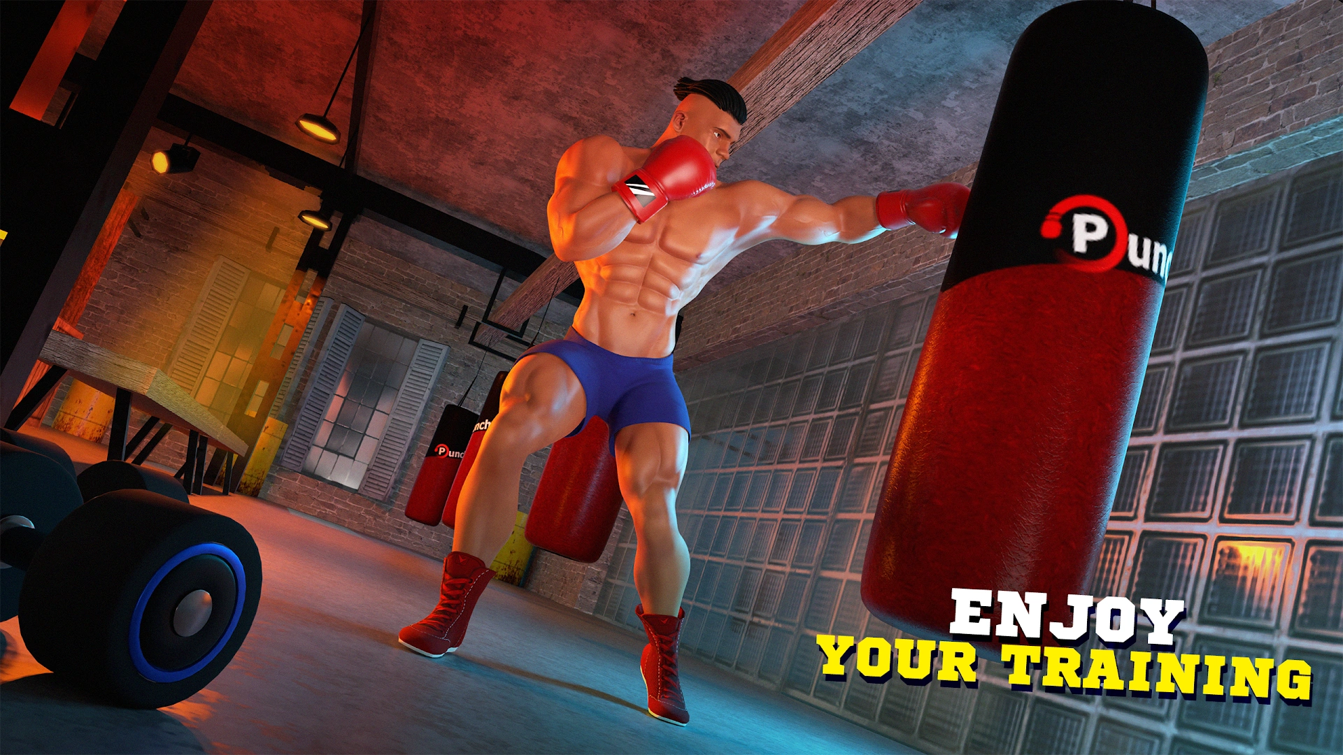 Fitness Gym Bodybuilding Pump