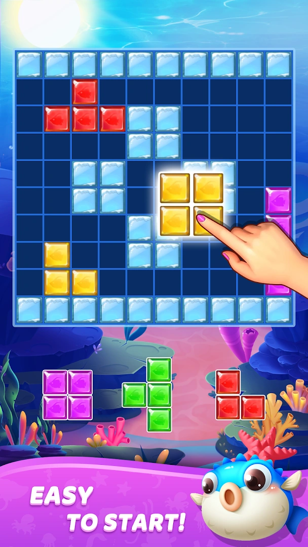 Aqua Blocks Puzzle Seas