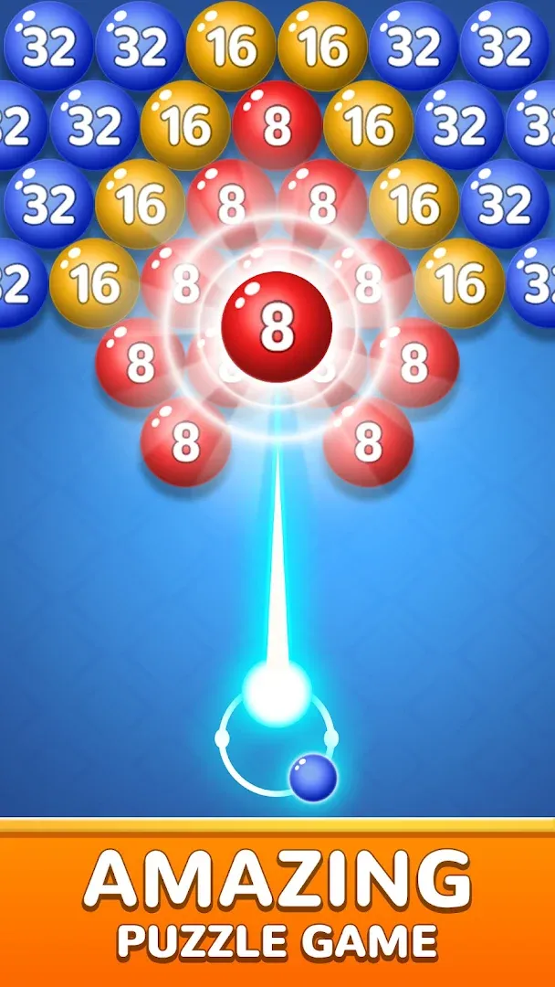 Bubble Shooter Number Pop