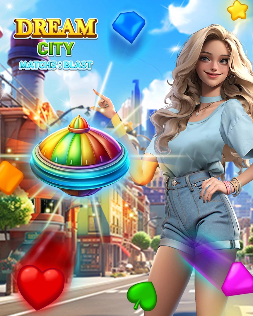 Dream City: Match3 blast