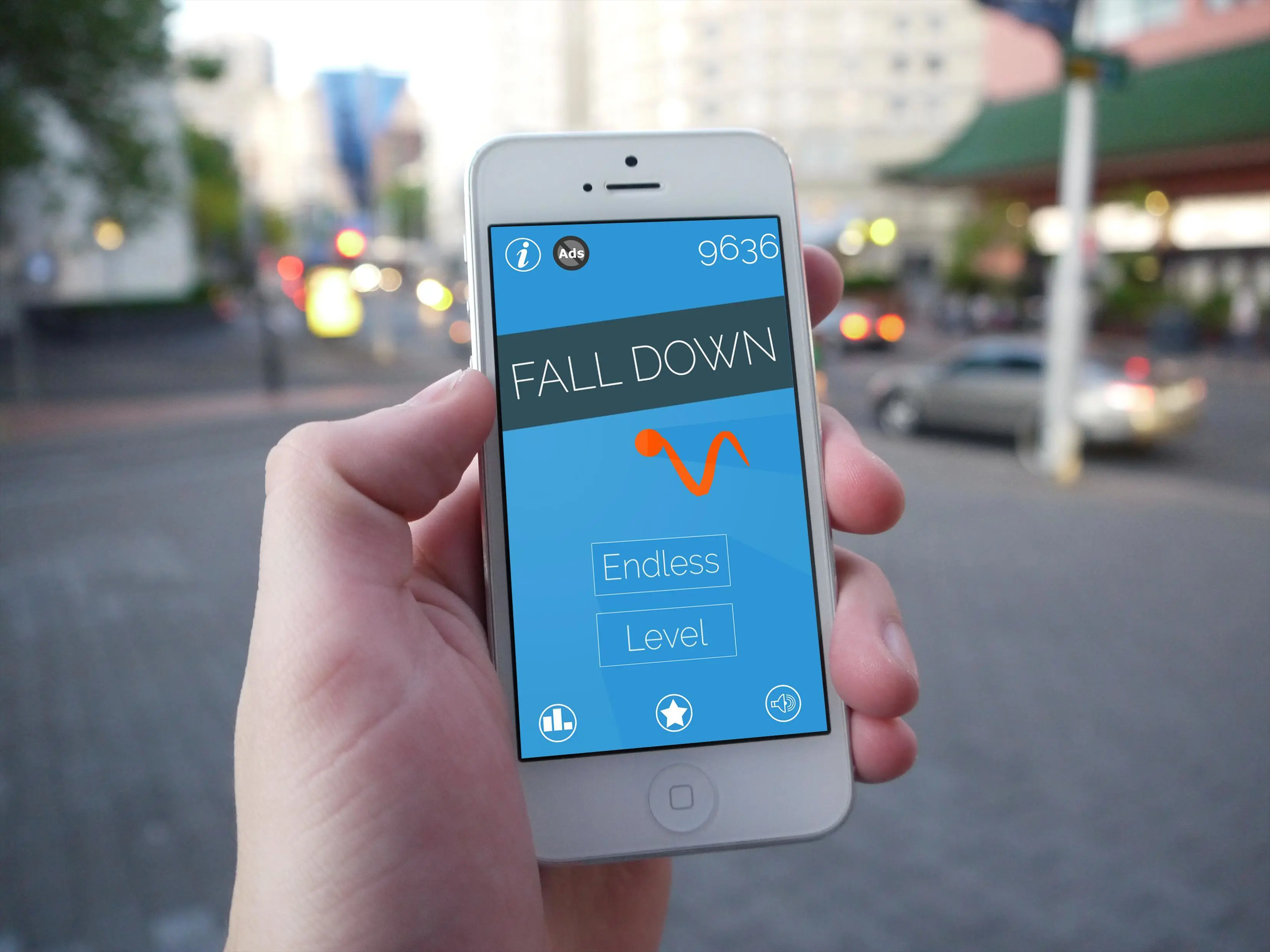 Fall Down Addicting Endless and Level Game FREE