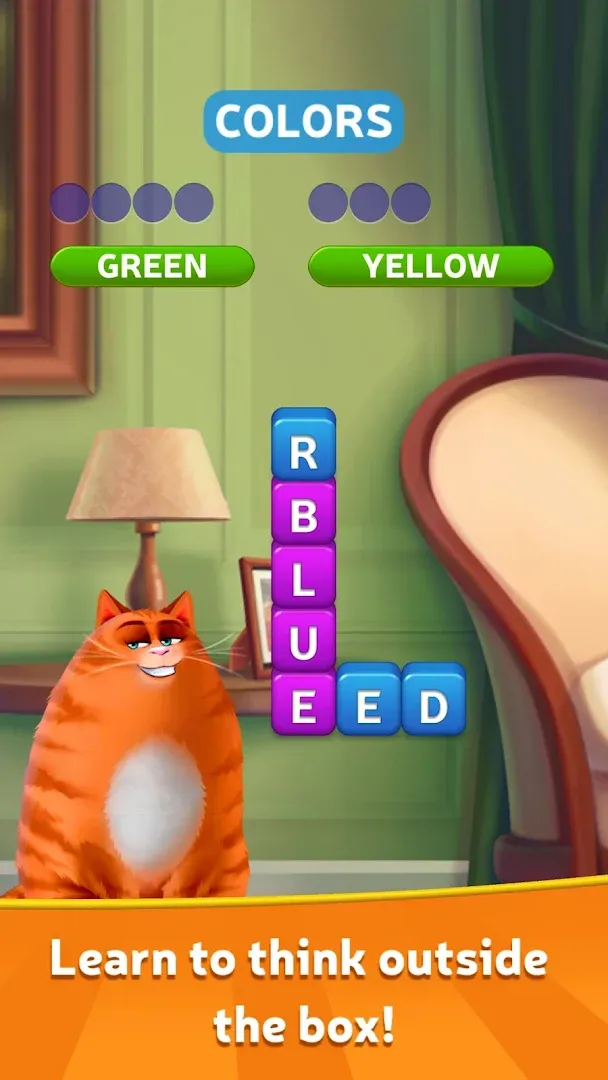 Kitty Scramble: Word Game