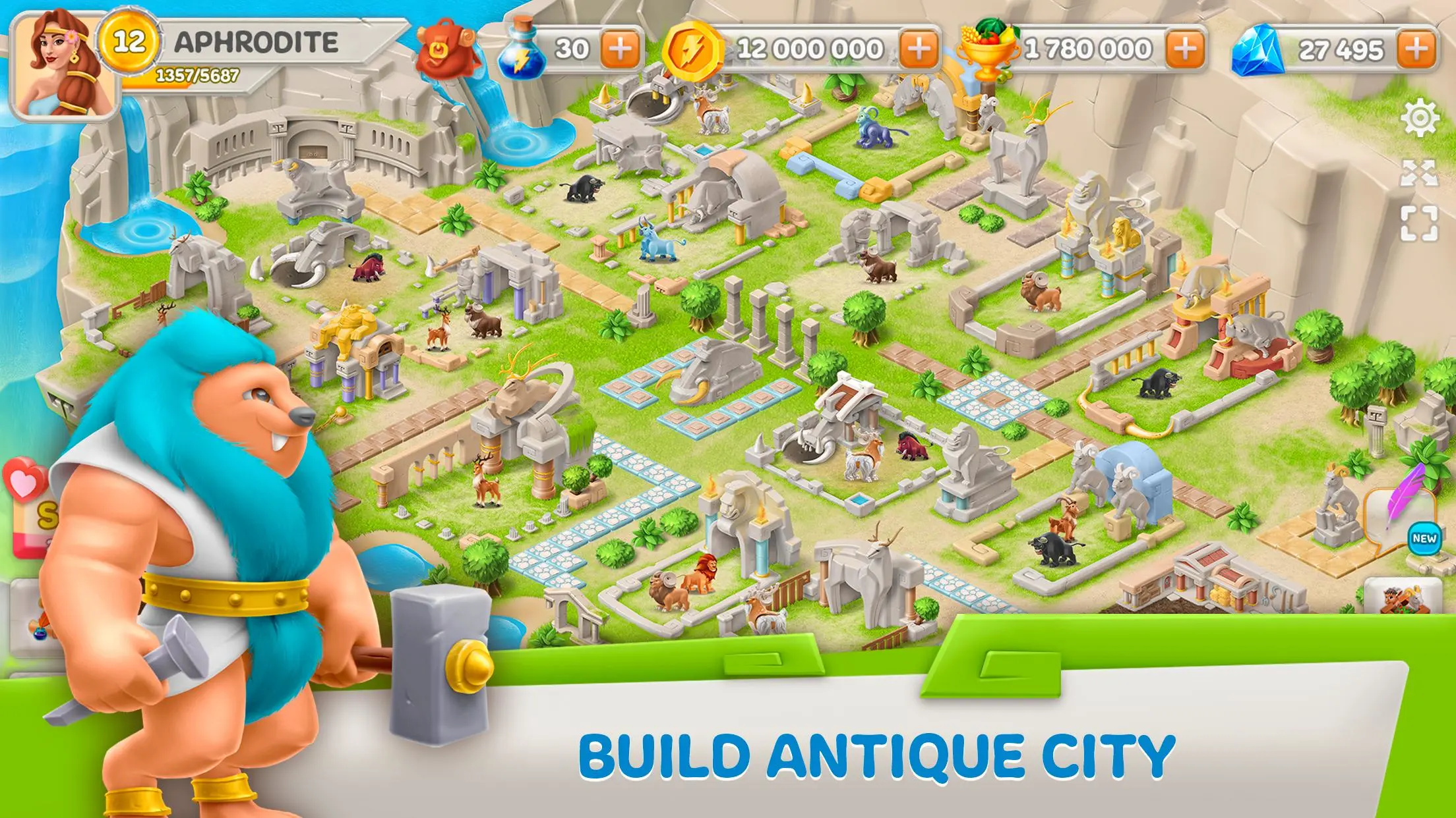 Legends Of Olympus Farm & City Building Games