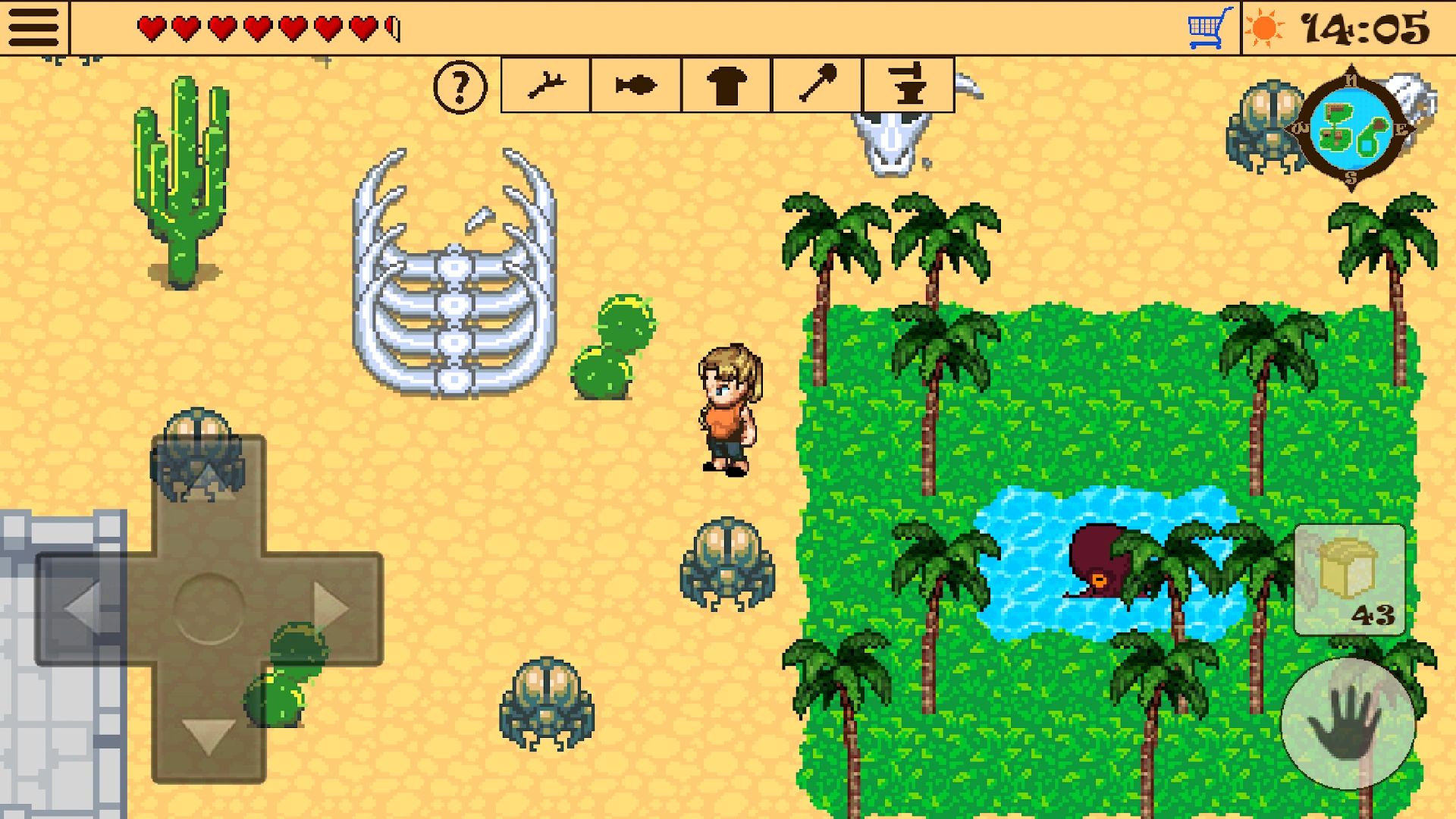 Survival RPG 2: วิหารโบราณ 2D