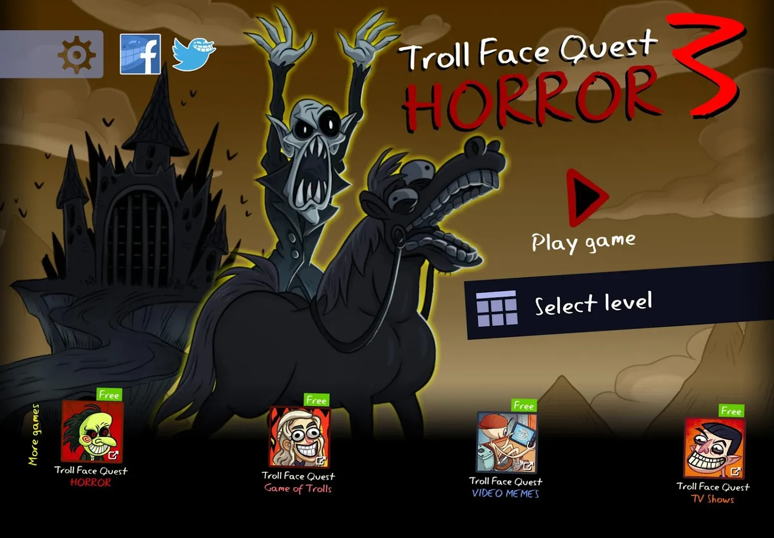 Troll Face Quest: Horror 3