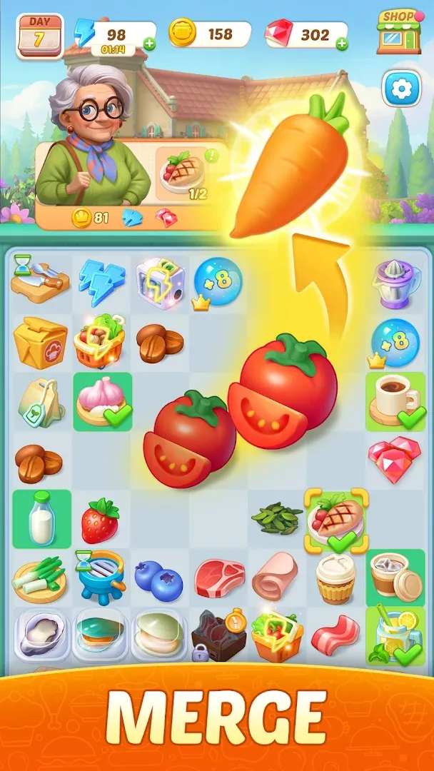 Flambé: Merge & Cook