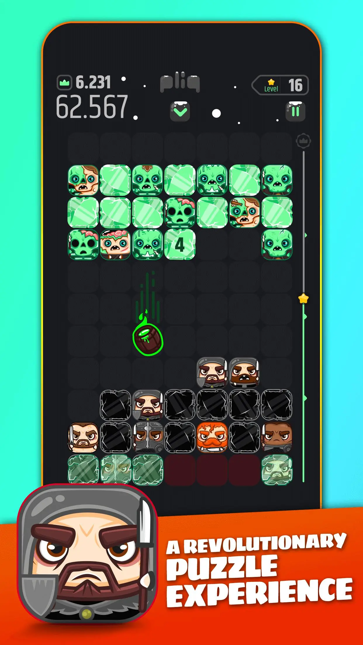 pliq: Epic Clash Arcade Puzzle